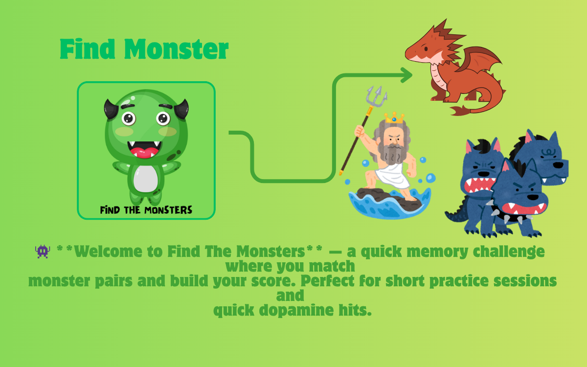 Find Monsters
