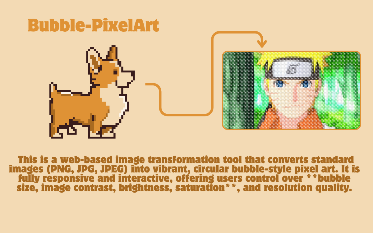 Bubble Pixel Game